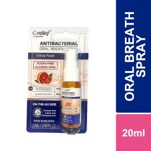 DermAid Antibacterial Oral Breath Spray 20ml - Citrus Fresh