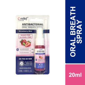 DermAid Antibacterial Oral Breath Spray 20ml - Strawberry Mint